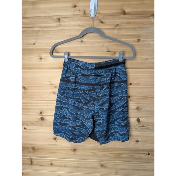 Lululemon Shorts Mens Small Blue Surge Short Linerless - Picture 5 of 11